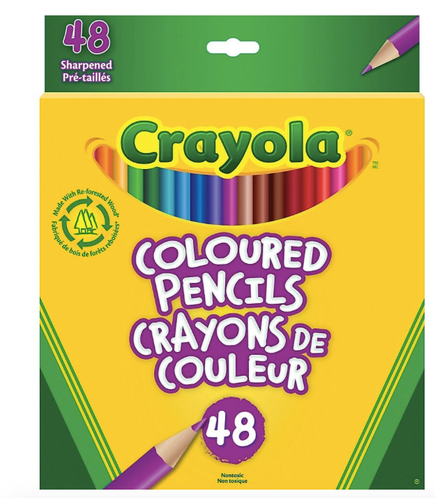 Crayola Coloured Pencils 48 Pack